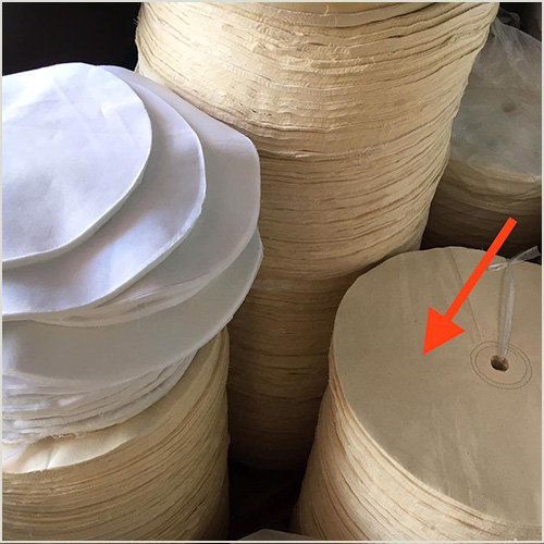 Bánh vải đánh bóng